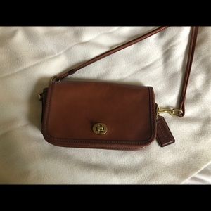 Coach Cognac Leather Crossbody
